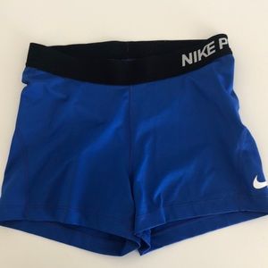 Blue Nike Pros